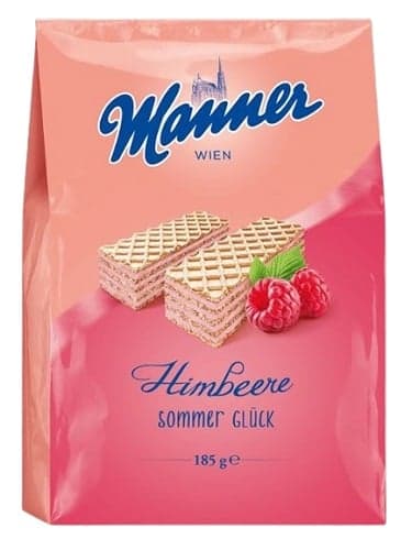 Manner málnás ostya