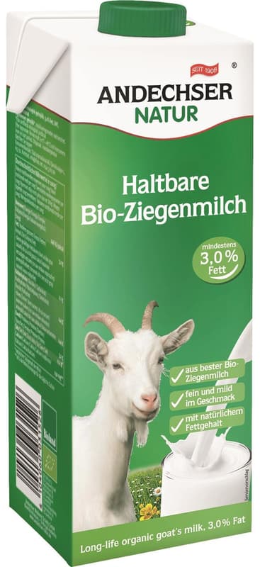 Andechser BIO UHT Goat Milk 3%