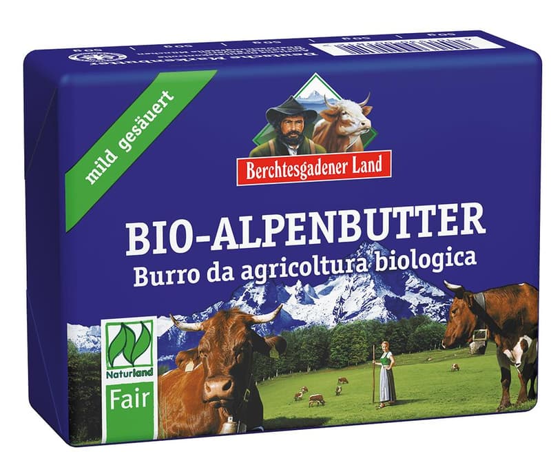 BIO Alpenmilch Butter 82%