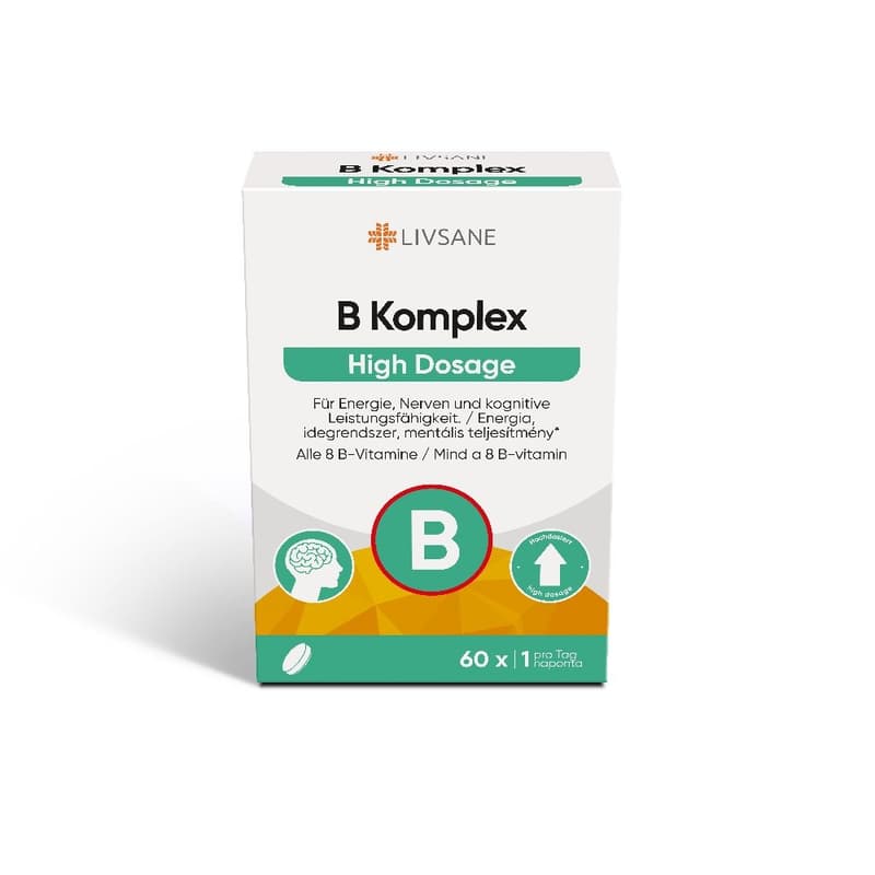 LIVSANE Vitamin B Complex retard tablets 60 pcs
