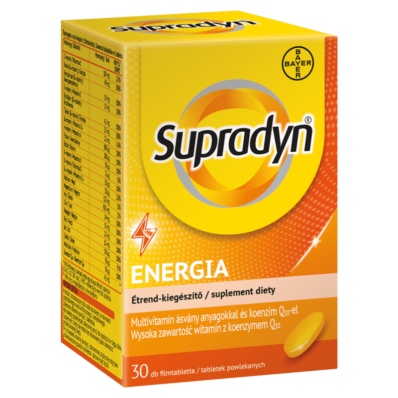 Supradyn Energy film-coated tablets 30 pcs
