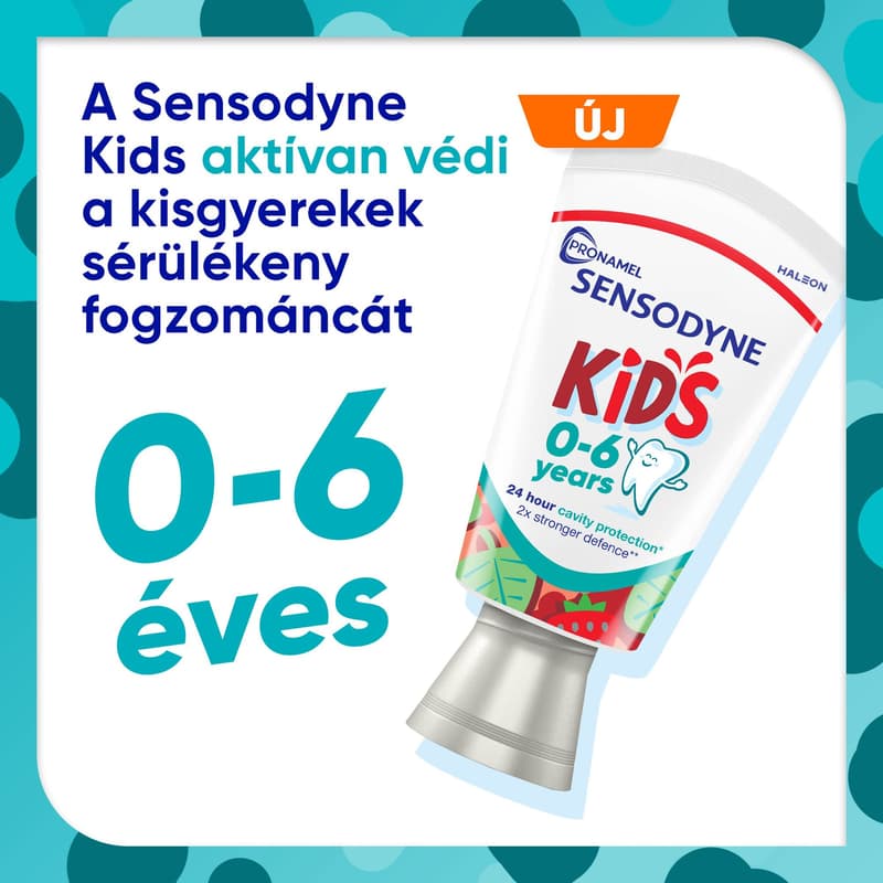 Sensodyne Pronamel Kids fogkrém 0-6 éveseknek