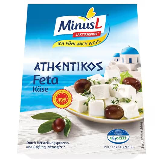 MinusL Laktózmentes OEM Feta sajt