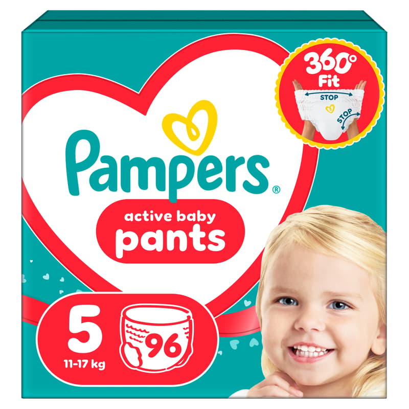 Pampers  Pant Mega Quad S5 96CT