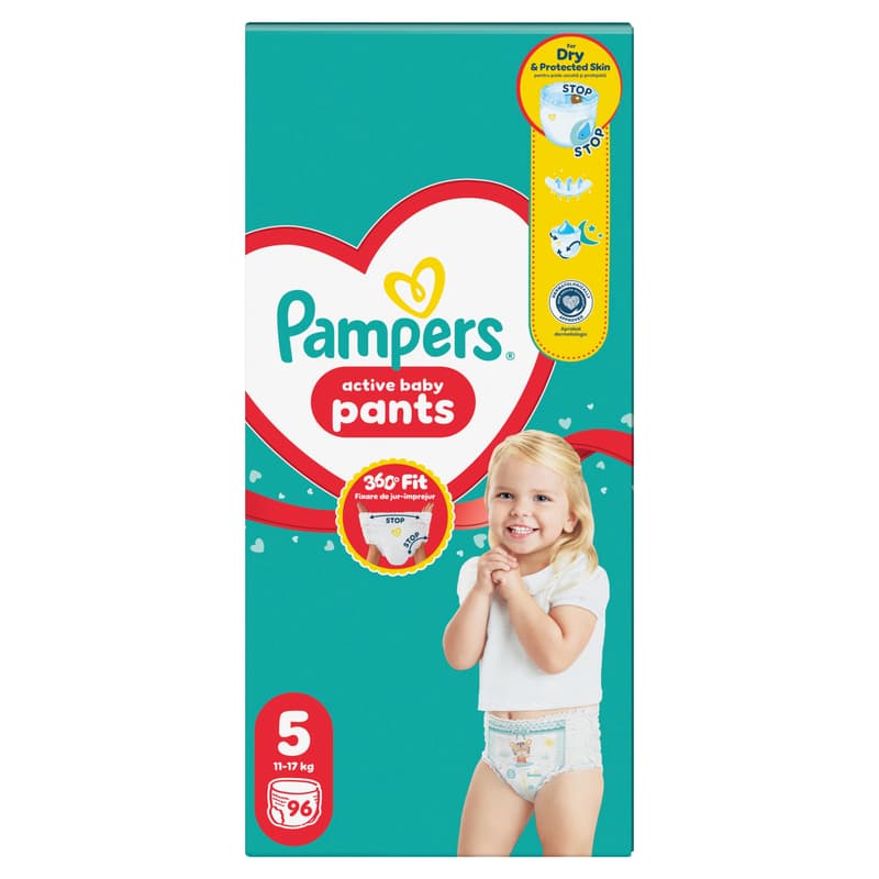 Pampers  Pant Mega Quad S5 96CT
