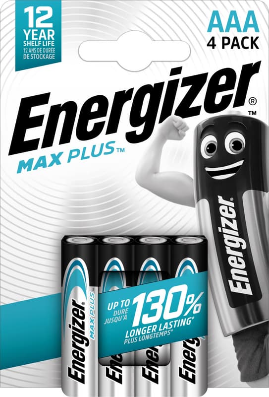Energizer Max Plus B4 AAA micro E92 battery