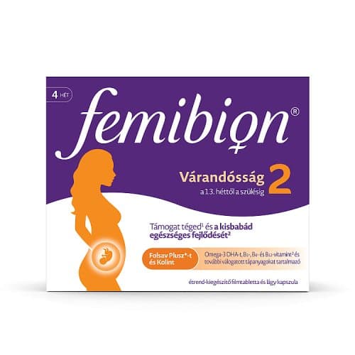 Femibion 2 Pregnancy film-coated tablets+capsules (4-week dose) 28 pcs+28 pcs