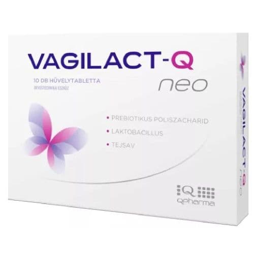 Vagilact-Q Neo hüvelytabletta 10 db