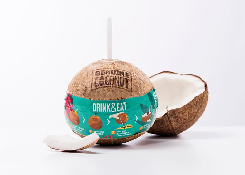BIO Genuine Coconut drink & eat (1 pc)