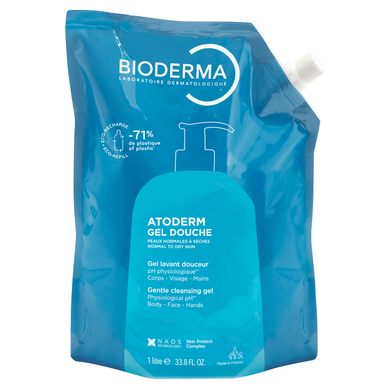 BIODERMA Atoderm tusfürdő Öko-utántöltő 1000ml