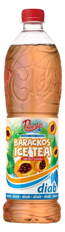 Pölöskei DIAB peach ice tea flavoured syrup