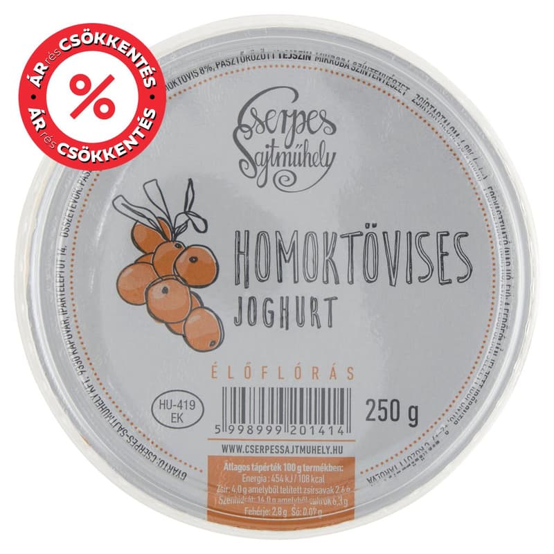 Cserpes yoghurt