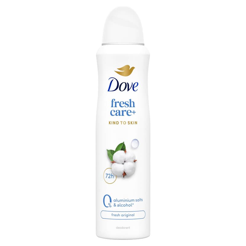 Dove Original deodorant with 0% aluminum salts, aerosol