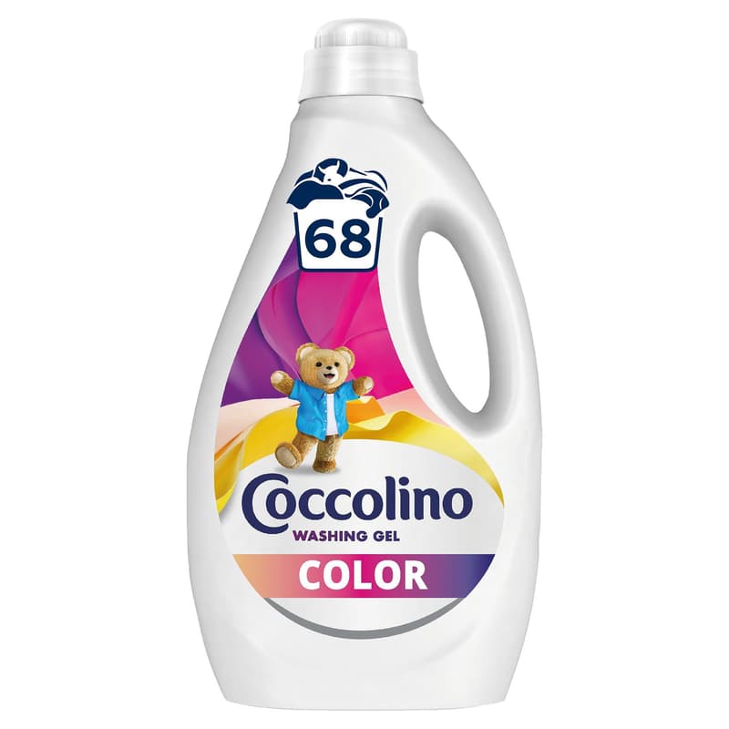 Coccolino Washing Gel for Colored Clothes 2.72L