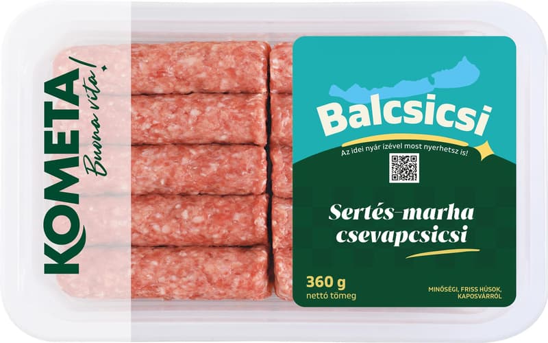 Gyorsvacsora pork-beef csevapcsicsa