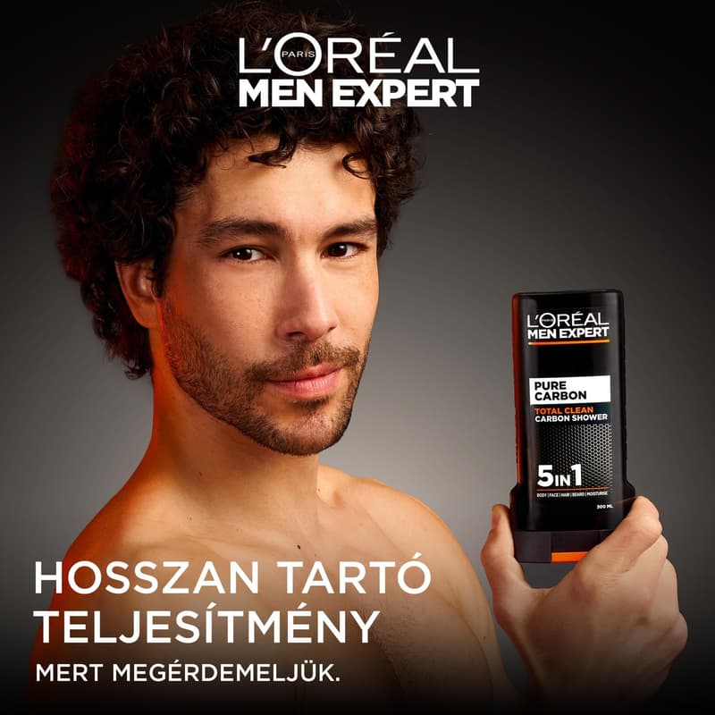 L’Oréal Paris Men Expert Pure Carbon tusfürdő gél