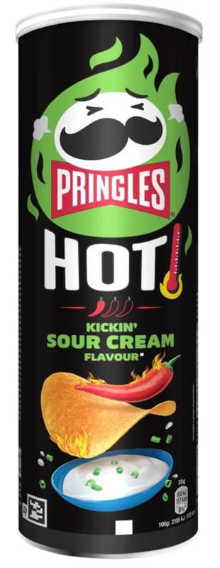 Pringles HOT Kickin Sour Cream
