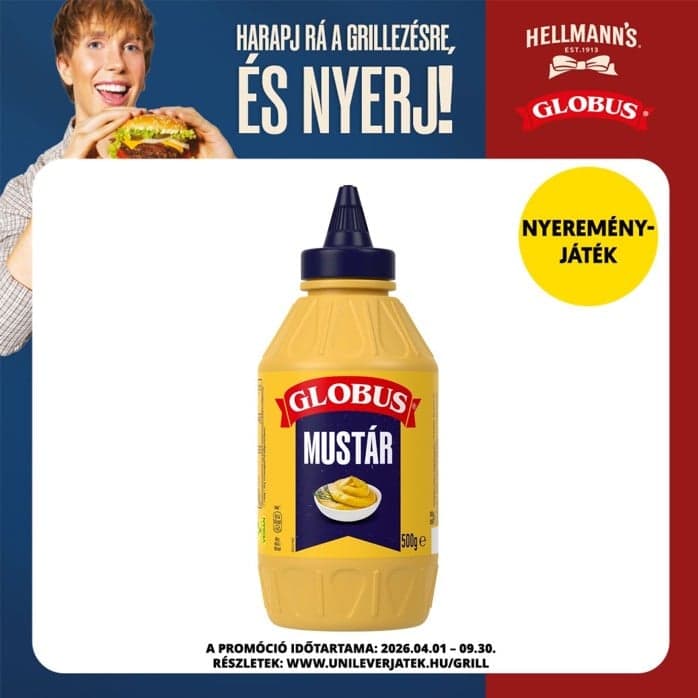 GLOBUS Mustard bottle