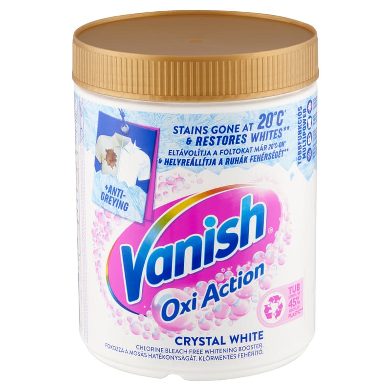 Vanish Oxi Action Stain Remover Powder, WHITE, 970g