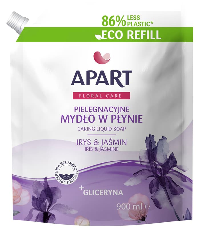 Apart preBIOtic liquid soap refill Iris & Jasmine