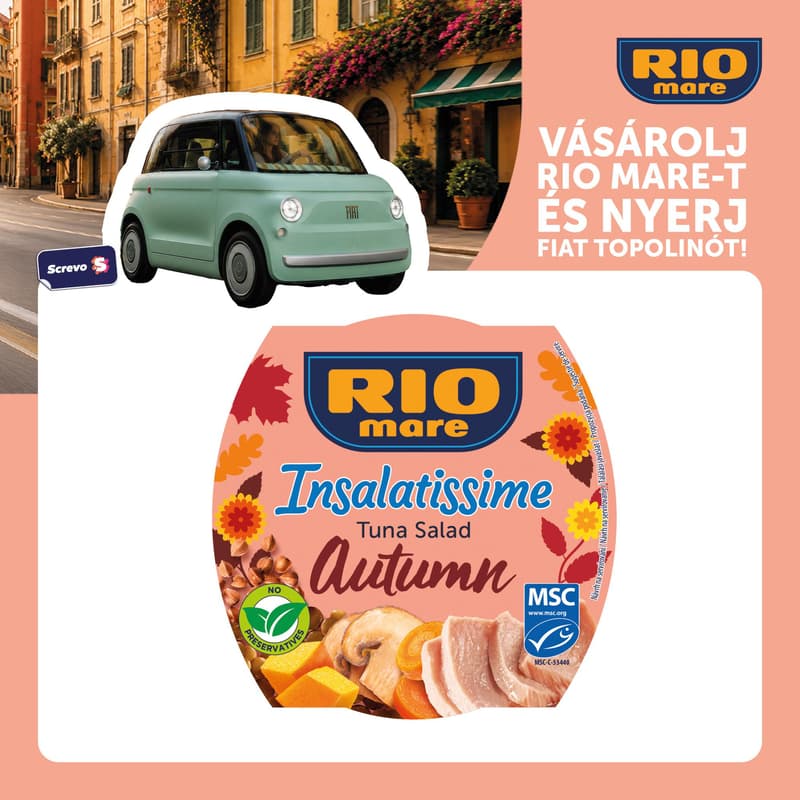 Rio Mare Insalatissime tonhalsaláta Autumn Edition