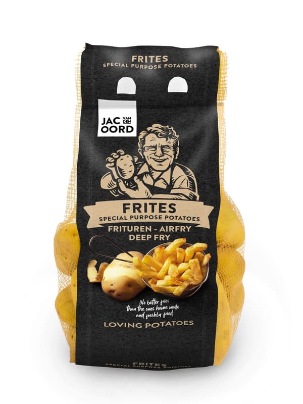 JAC sárga Agria fajtájú burgonya "Frites", csomagolt