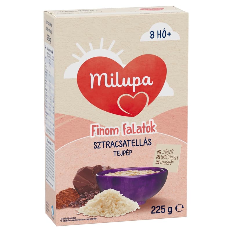 Milupa Delicious Bites Strachatella Milk Pudding 8 months+