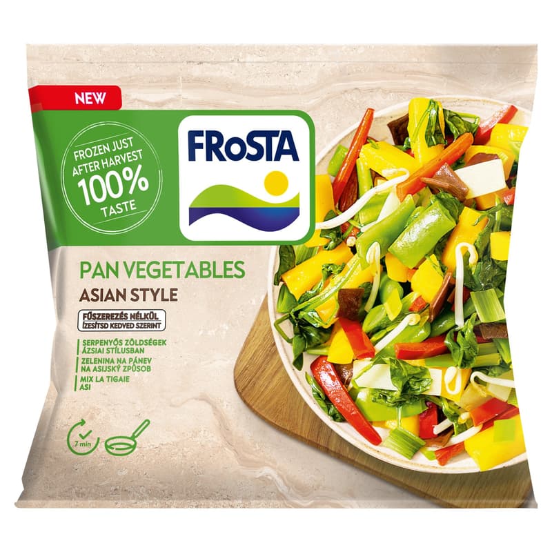 Asian-style vegetables for the pan