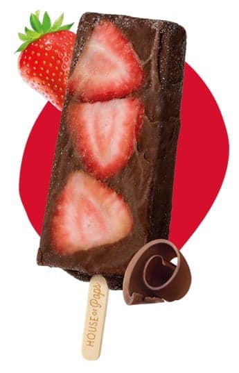 House of Pops Chocolate Strawberry