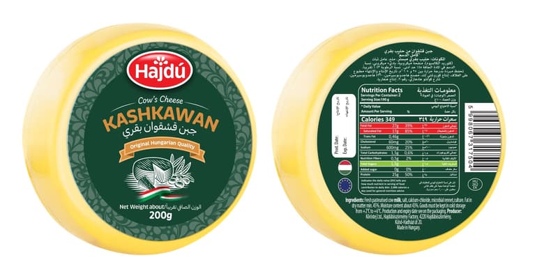 Hajdú kashkawan cheese natural