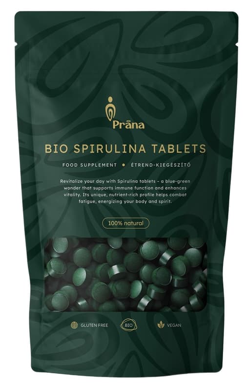Spirulina tablets 400mg - bio - 125g