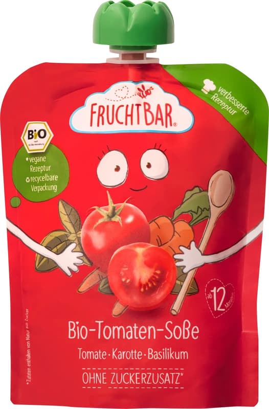Fruchtbar Organic Tomato sauce 12 m 190g