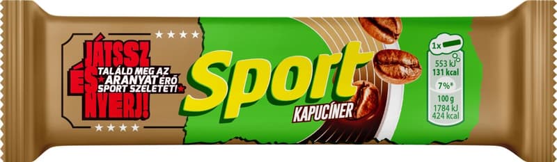 Sport Cappuccino slice