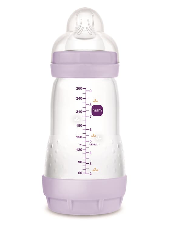 MAM Anti colic Matt baby bottle 260ml girl