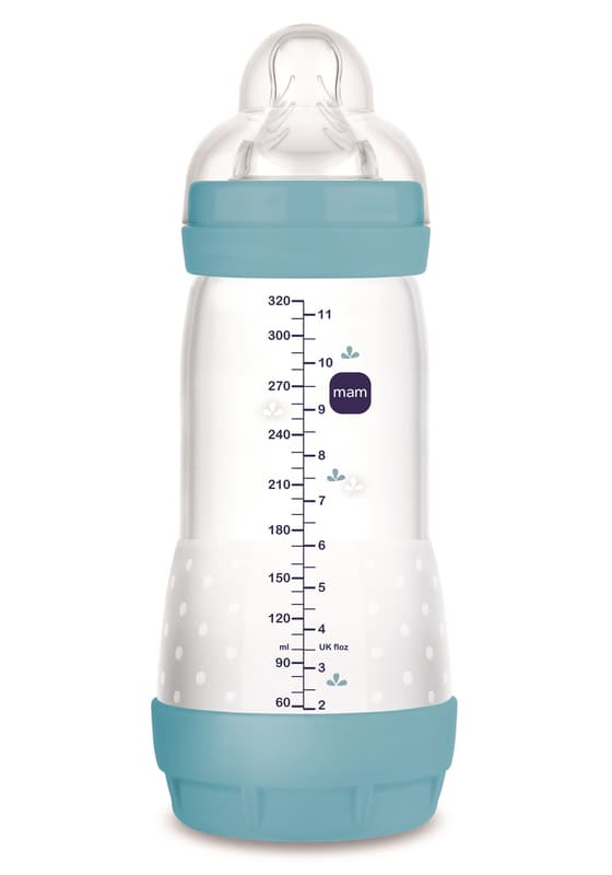 MAM Anti Colic Matt baby bottle 320 ml boy