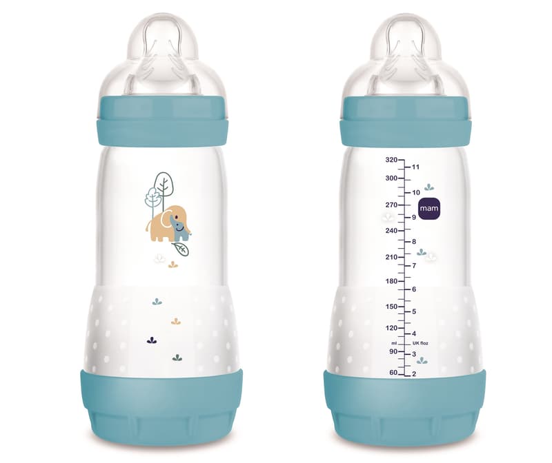 MAM Anti Colic Matt baby bottle 320 ml boy