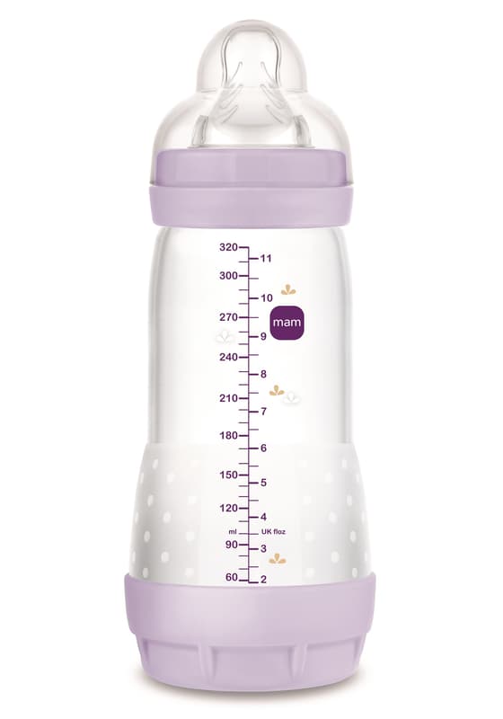 MAM Anti Colic Matt baby bottle 320 ml girl