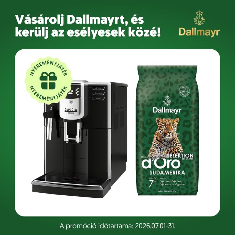 Dallmayr Crema d'Oro Brasil 2025 coffee beans