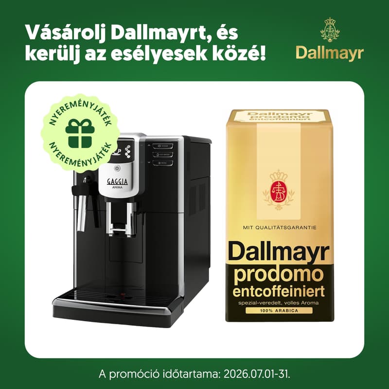 Dallmayr Prodomo Decaffeinated coffee beans