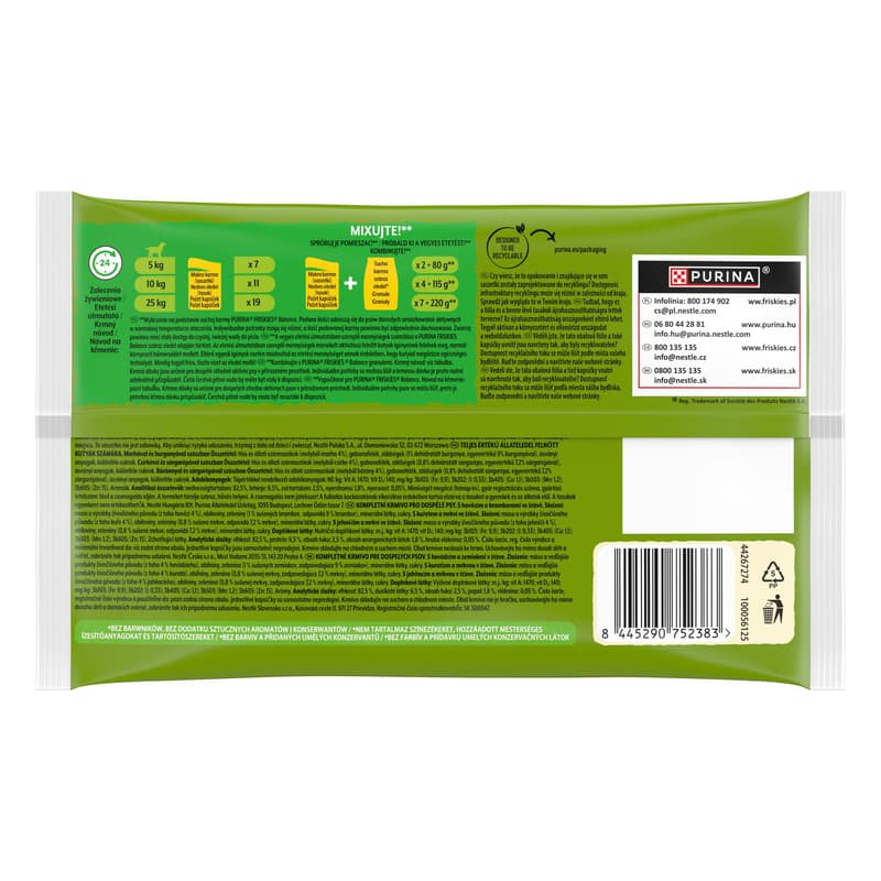 Friskies Wet Dog Food with Sauce (4x85g)
