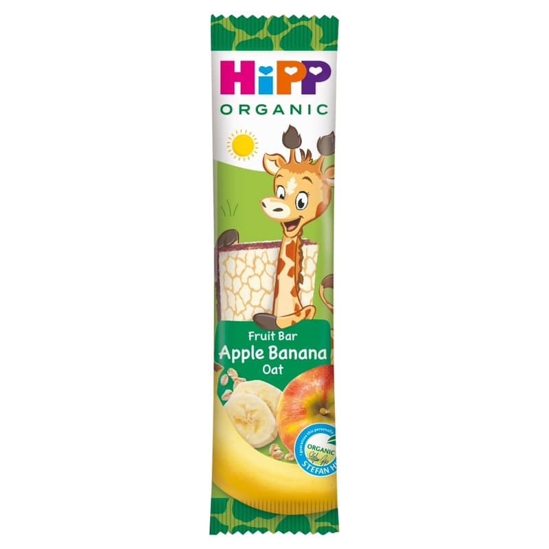 Hipp Organic Fruit Bar Apple-Banana-Oats from 1 year old