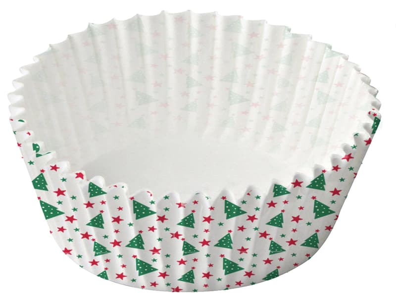 Muffin paper moulds christmas FAIR 40pcs