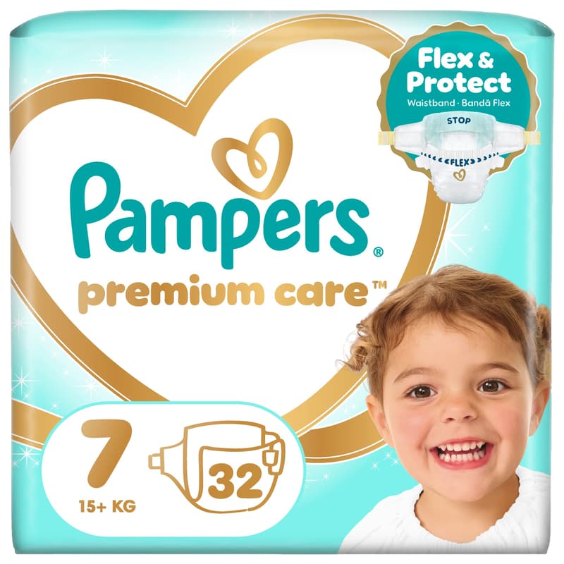 Pampers PremiumC Diaper VP S7 32CT