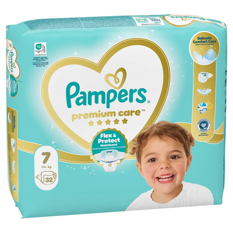 Pampers PremiumC Diaper VP S7 32CT