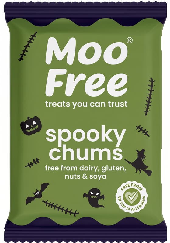 Moo Free Spooky Chums Tejmentes csokoládé szelet (1db)