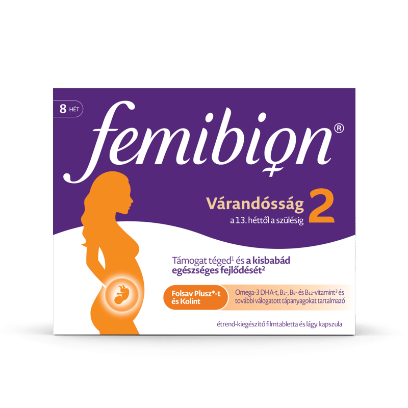 Femibion 2 Pregnancy film-coated tablets+capsules (8-week dose) 56 pcs+56 pcs