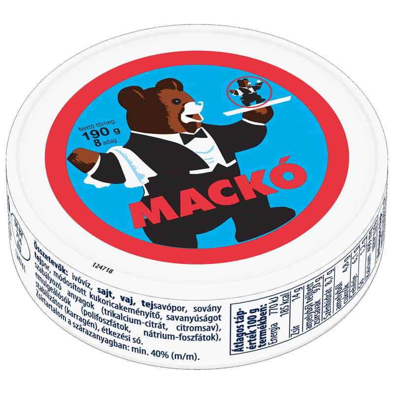 Mackó Processed Cheese