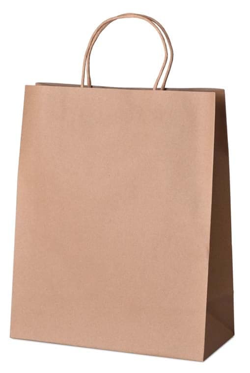 Gift bag 260 nature, brown
