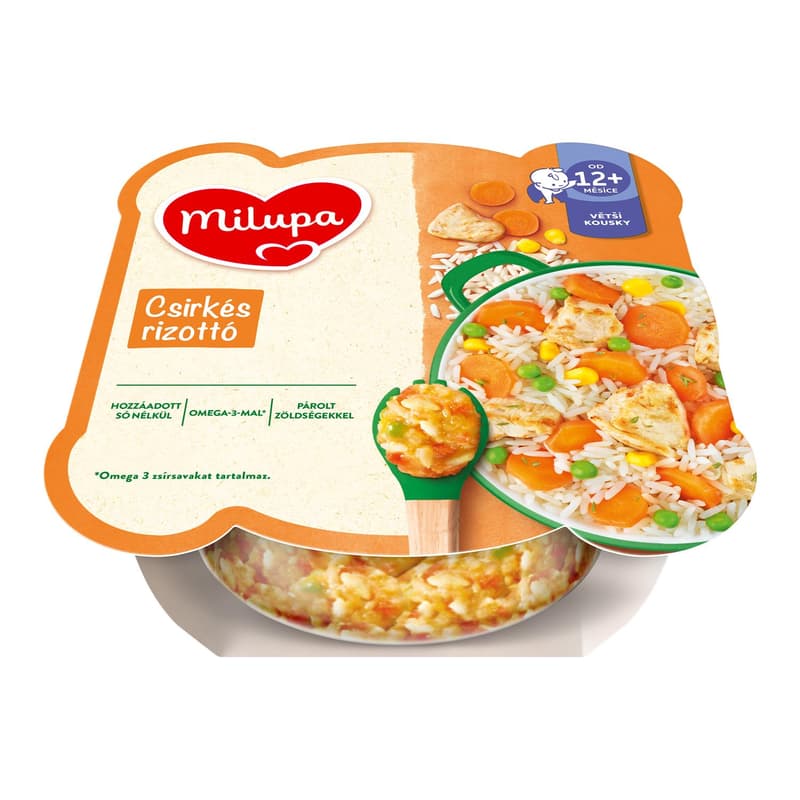 MILUPA PLATE CH.VEG.RIZOTTO 12H 230G COP