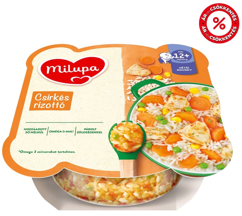 MILUPA PLATE CH.VEG.RIZOTTO 12H 230G COP